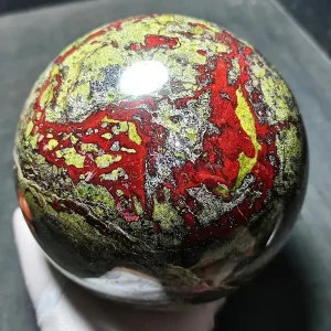 1pc Dragon Bloodstone Sphere
